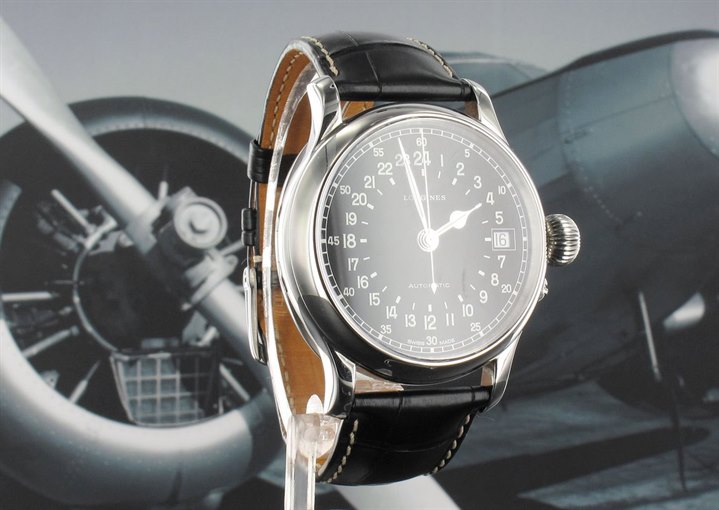 Watch Fiend Longines Heritage Pilot Twenty Four Hours