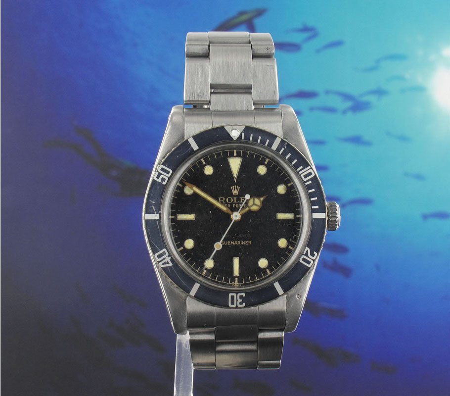 Watch Guru - Watch Fiend - Rolex - Submariner Black Out No Crown Guard