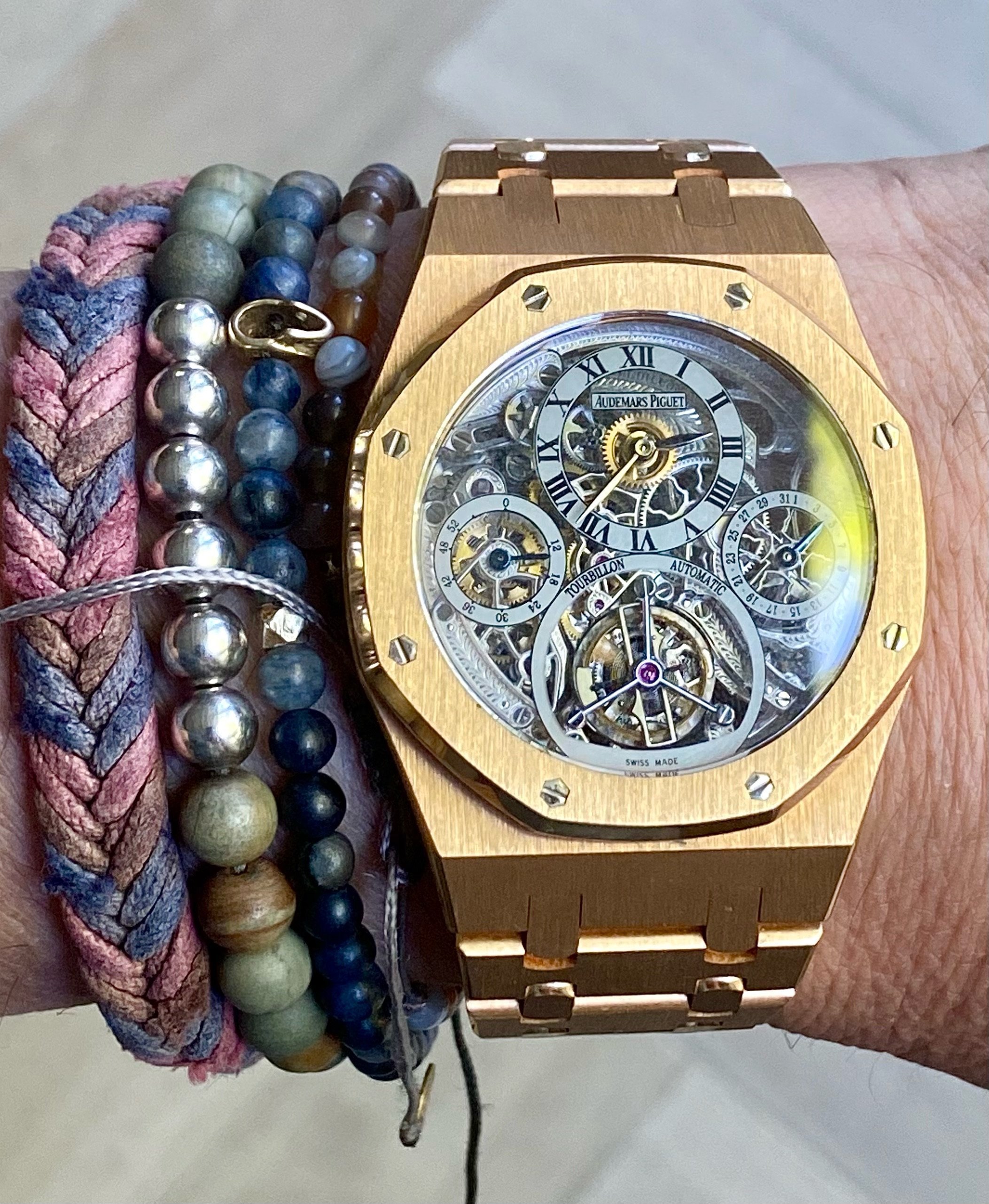 Watch Guru Audemars Piguet Royal Oak Skeleton Back Wound