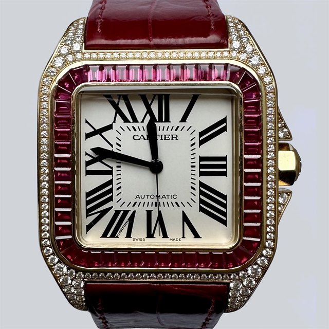 Cartier Santos 100 'Ruby' Ref: 2857